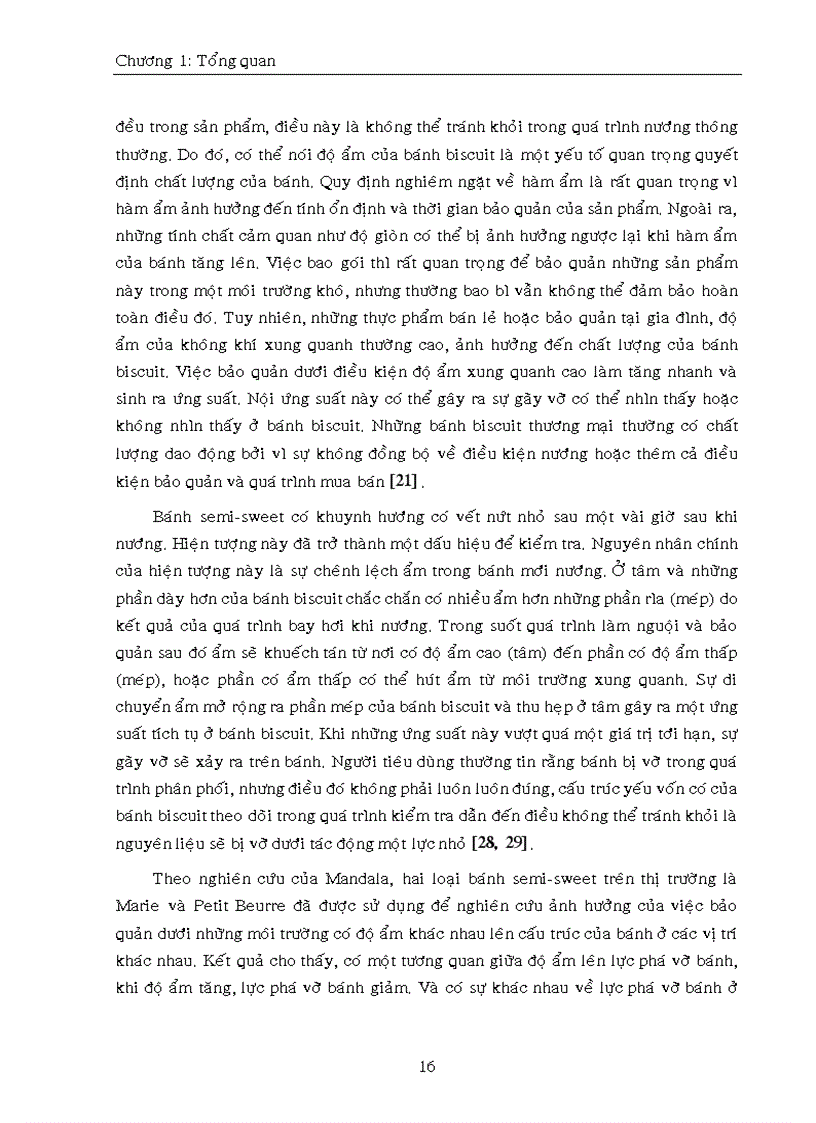 image for page Khảo sát mối tương quang giữa phương pháp phân tích bằng thiết bị phương pháp phân tích cảm quan trong tích độ cứng của sản phẩm bánh biscuit