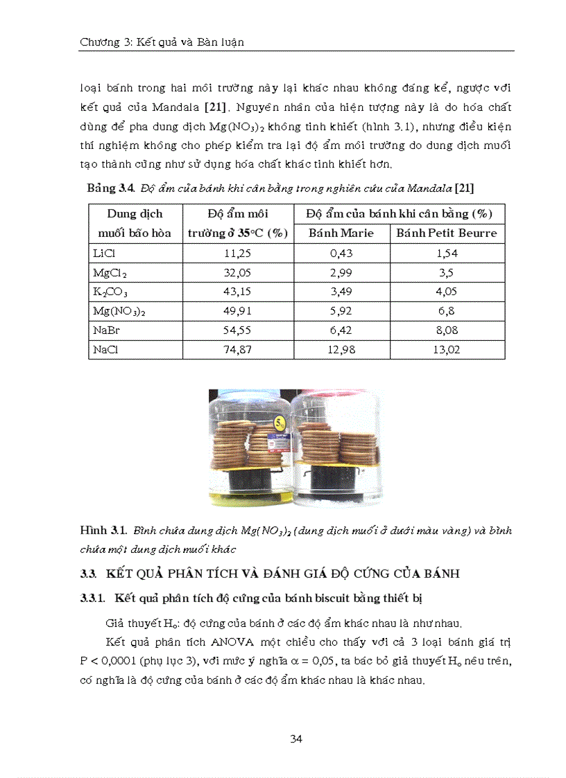 image for page Khảo sát mối tương quang giữa phương pháp phân tích bằng thiết bị phương pháp phân tích cảm quan trong tích độ cứng của sản phẩm bánh biscuit