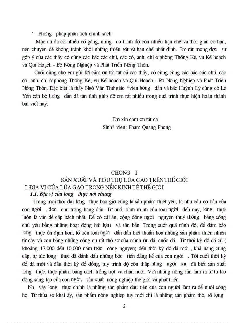 image for page Đánh giá về sản xuất và xuất khẩu lúa gạo của Việt Nam trong giai đoạn 1989 đến nay