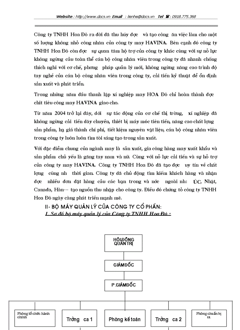 image for page Hoàn thiện công tác hạch toán kế toán tại Công ty TNHH Hoa Đô