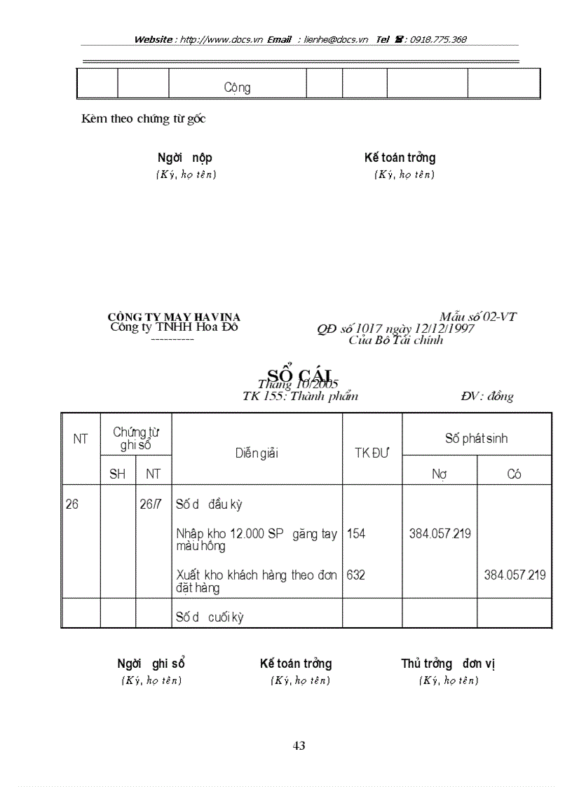 image for page Hoàn thiện công tác hạch toán kế toán tại Công ty TNHH Hoa Đô