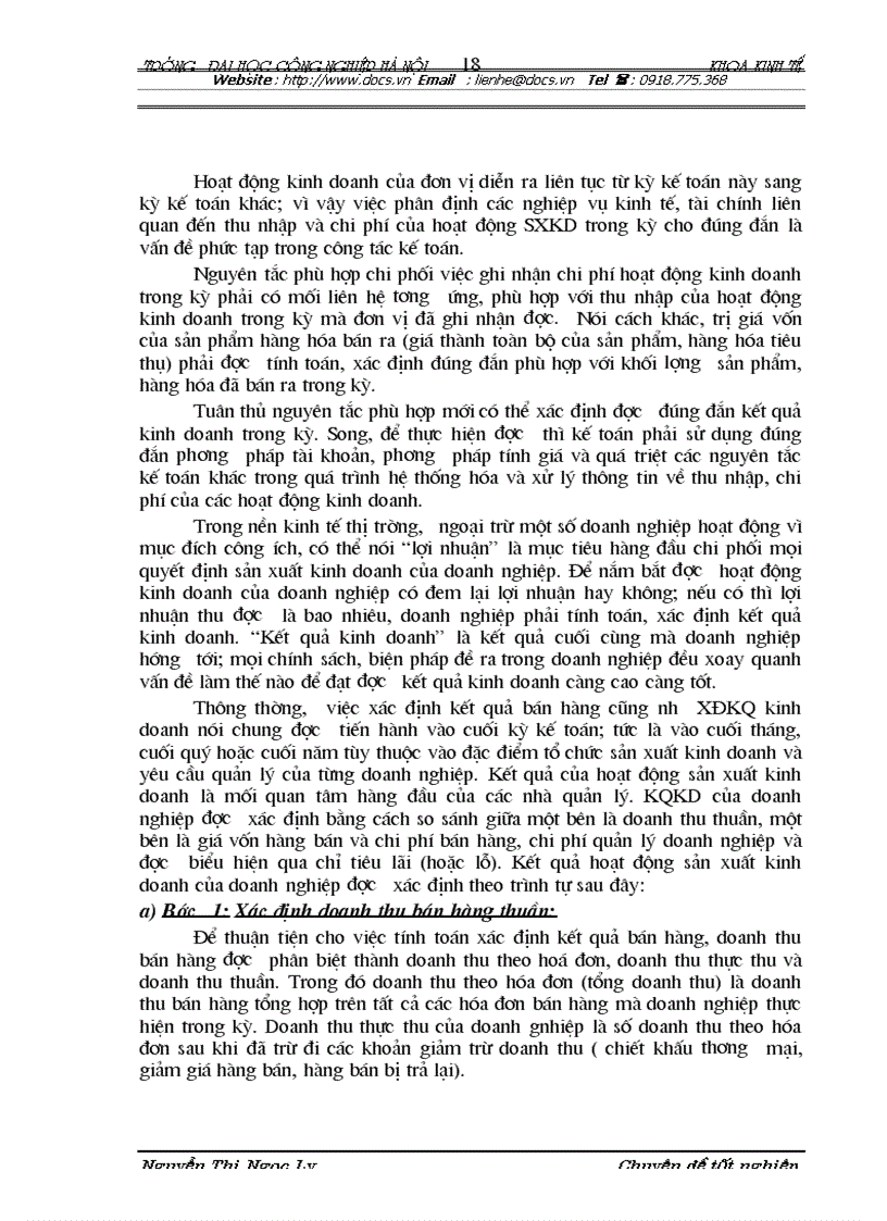 image for page Hoàn thiện kế toán bán hàng và xác định kết quả kinh doanh tại công ty TNHH dịch vụ và thương mại điện tử tin học Đồng Hành