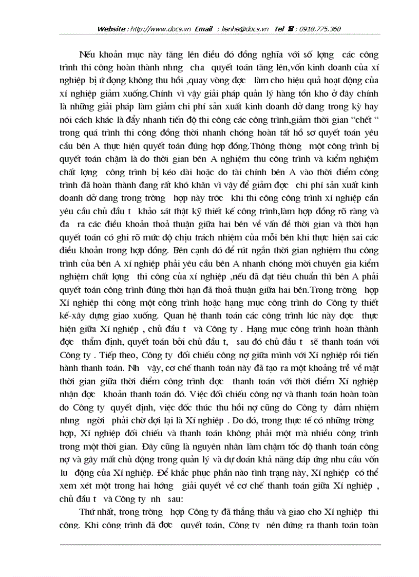 image for page Giải pháp nâng cao hiệu quả sử dụng vốn tại Xí nghiệp xây dựng số 2