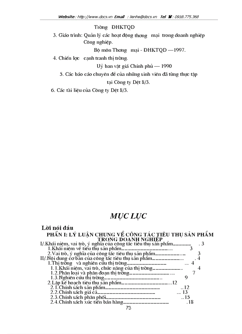 image for page Một số biện pháp nhằm thúc đẩy công tác tiêu thụ sản phẩm tại Công ty Dệt 8 3