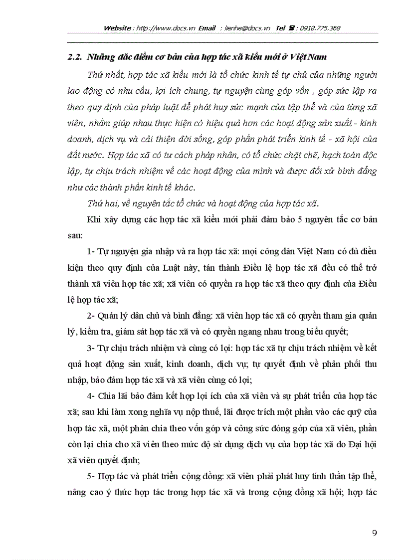 image for page Thực trạng và giải pháp nâng cao hiệu quả sử dụng vốn của các hợp tác xã nông nghiệp ở huyện Gia Lâm