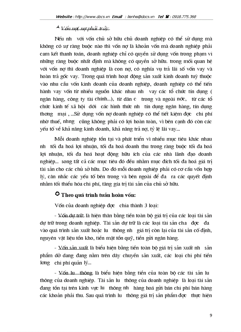 image for page Giải pháp chủ yếu tạo lập vốn cho hoạt động sản xuất kinh doanh ở Công ty cổ phần May Thăng Long