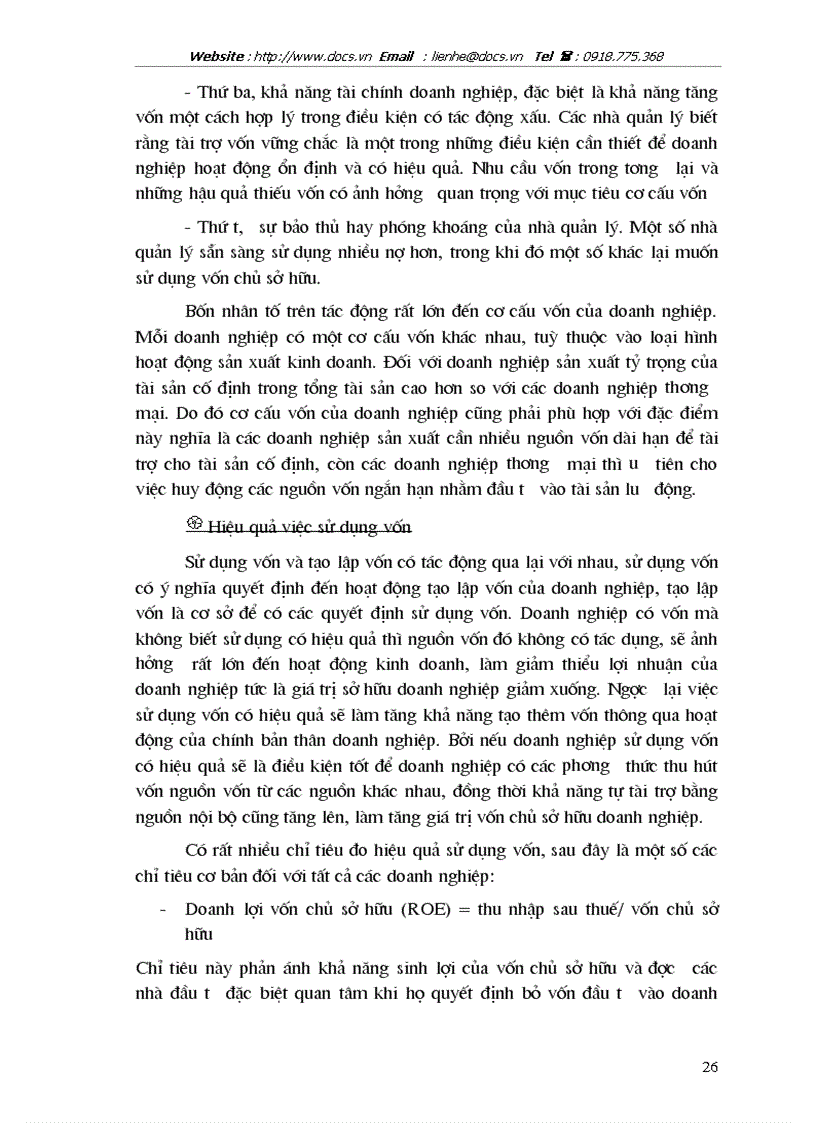 image for page Giải pháp chủ yếu tạo lập vốn cho hoạt động sản xuất kinh doanh ở Công ty cổ phần May Thăng Long