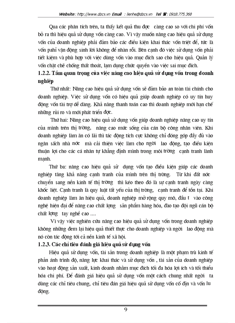 image for page Nâng cao hiệu quả sử dụng vốn của công ty cổ phần đầu tư xây dựng và kinh doanh thương mại quốc tế