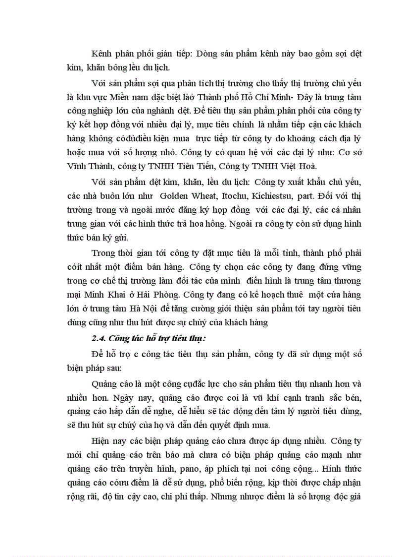 image for page Tại Công ty dệt may Hà Nội Hanosimex