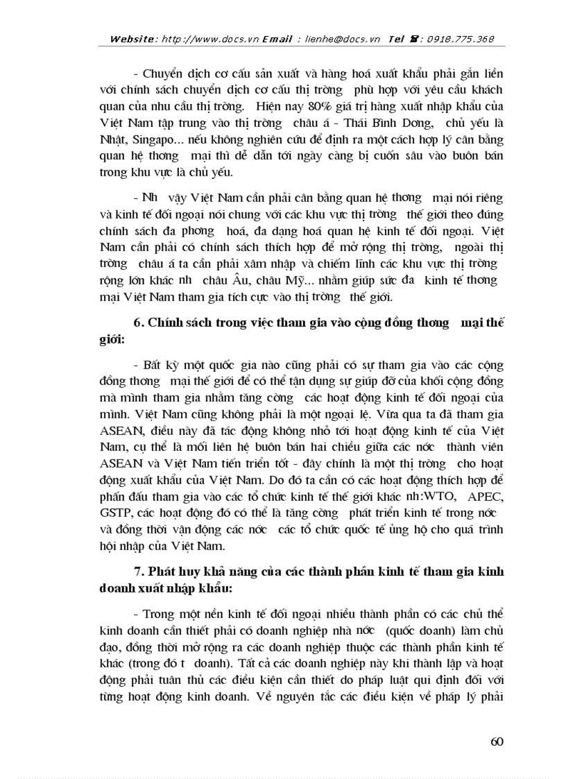 image for page Một số ý kiến về kinh doanh XNK ở Việt Nam hiện nay