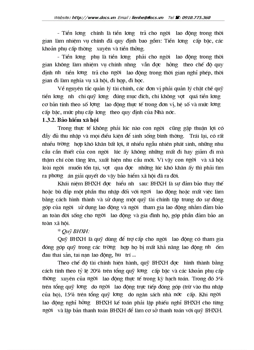 image for page Lý luận chung về kế toán tiền lương và các khoản trích theo lương trong đơn vị hành chính sự nghiệp