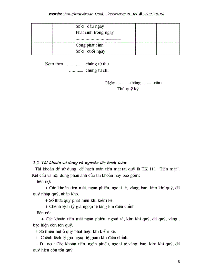 image for page Kế toán vốn bằng tiền tại Công ty cổ phần thương mại xây dựng Sóc Sơn