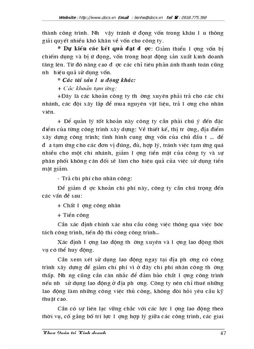 image for page 1số biện pháp nhằm nâng cao hiệu quả sử dụng vốn tại Công ty CP Xây Dựng và Đầu Tư Hà Nội