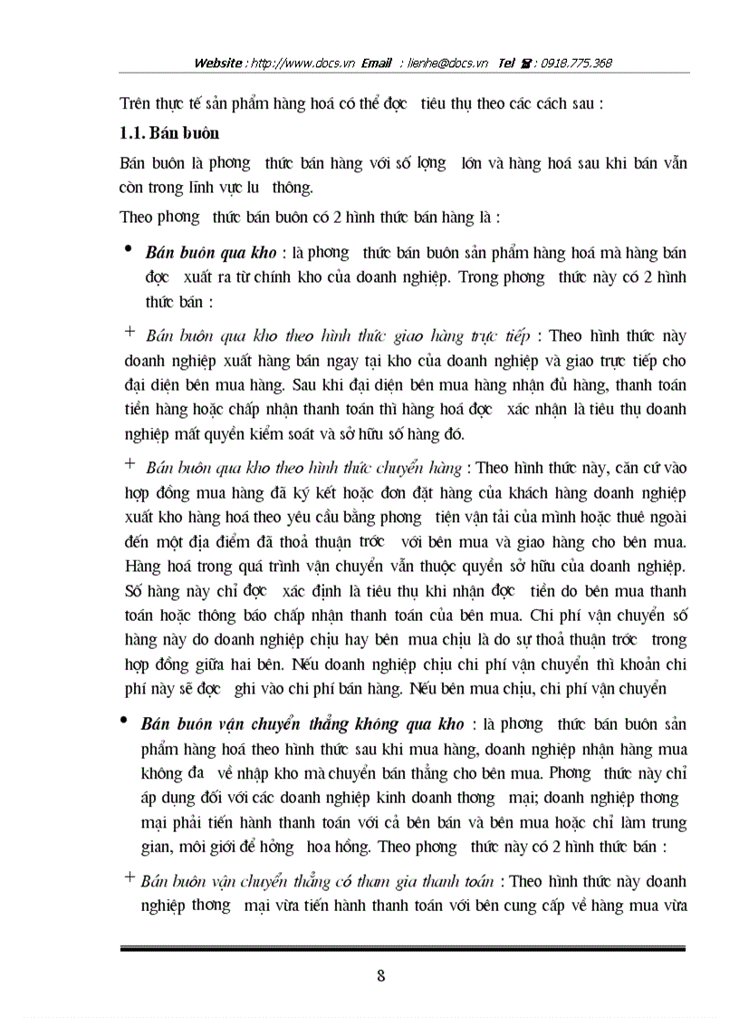 image for page Tổ chức hạch toán kế toán quá trình tiêu thụ sản phẩm hàng hoá tại Công ty thương mại và sản xuất vật tư thiết bị giao thông vận tải