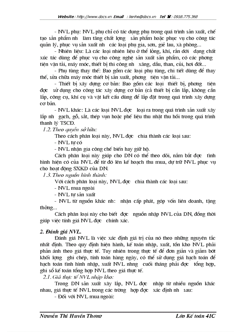 image for page Hoàn thiện hạch toán Nguyên vật liệu với việc nâng cao hiệu quả sử dụng vốn lưu động tại công ty Xây dựng Lũng Lô Bộ Quốc phòng
