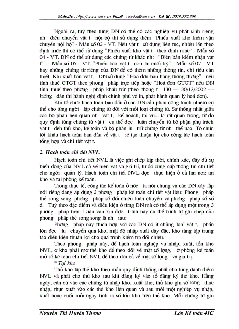 image for page Hoàn thiện hạch toán Nguyên vật liệu với việc nâng cao hiệu quả sử dụng vốn lưu động tại công ty Xây dựng Lũng Lô Bộ Quốc phòng