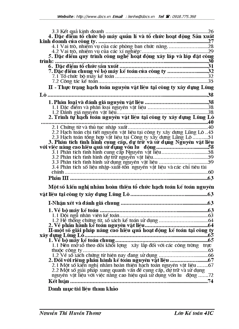 image for page Hoàn thiện hạch toán Nguyên vật liệu với việc nâng cao hiệu quả sử dụng vốn lưu động tại công ty Xây dựng Lũng Lô Bộ Quốc phòng