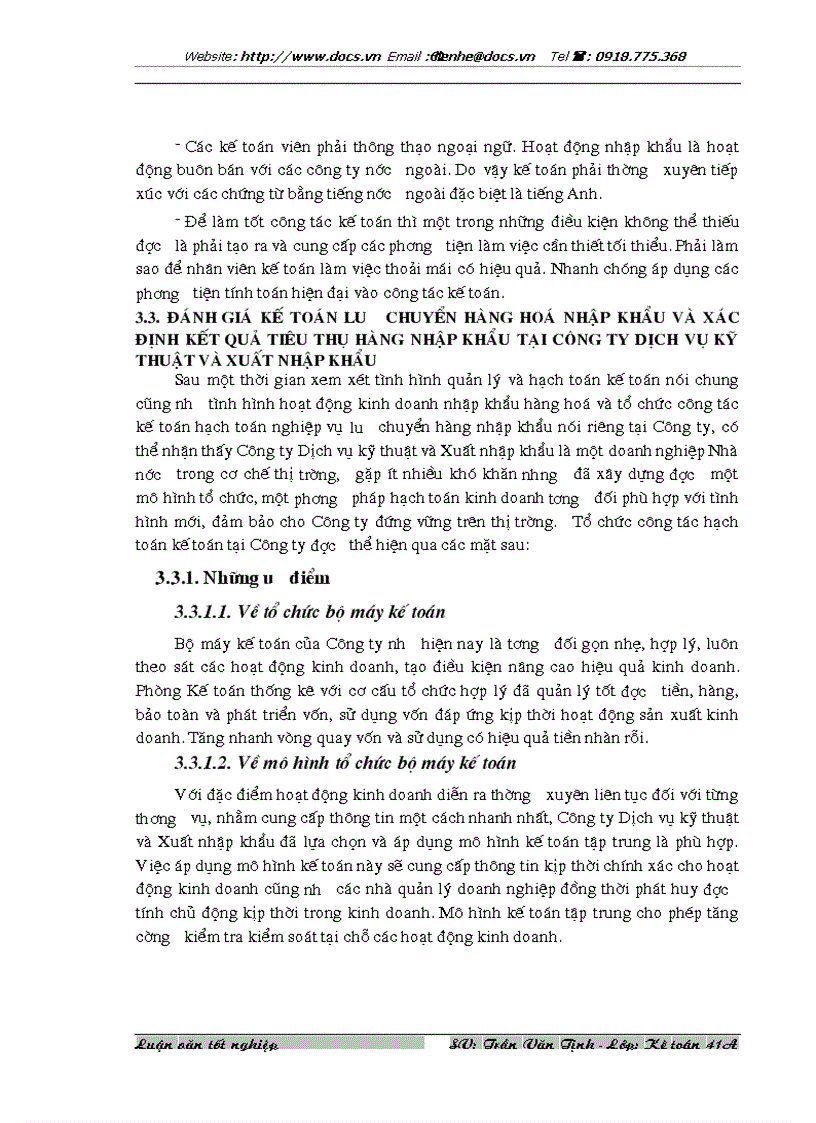 image for page Hoàn thiện kế toán lưu chuyển hàng hoá nhập khẩu và xác định kết quả tiêu thụ hàng nhập khẩu tại Công ty Dịch vụ Kỹ thuật và Xuất Nhập khẩu Techsimex