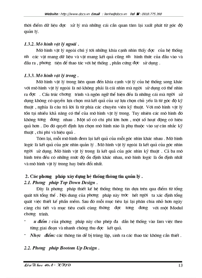 image for page Ứng dụng tin học trong công tác quản lý Lao động tiền lương tại công ty xây dựng số 2 Vinaconex