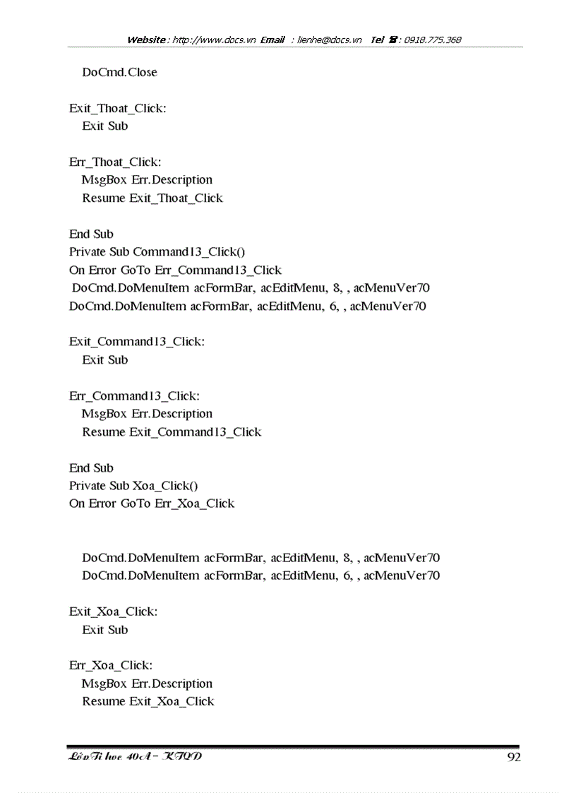 image for page Ứng dụng tin học trong công tác quản lý Lao động tiền lương tại công ty xây dựng số 2 Vinaconex