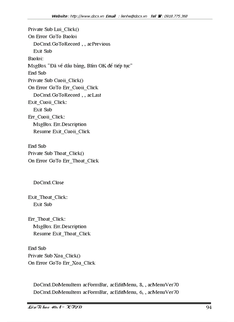 image for page Ứng dụng tin học trong công tác quản lý Lao động tiền lương tại công ty xây dựng số 2 Vinaconex