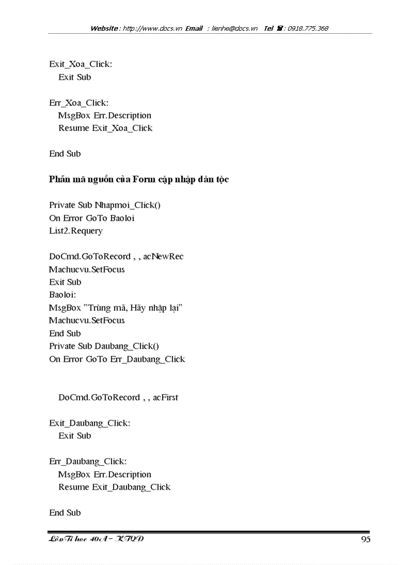 image for page Ứng dụng tin học trong công tác quản lý Lao động tiền lương tại công ty xây dựng số 2 Vinaconex