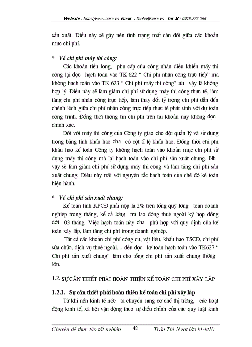 image for page Hoàn thiện phương pháp kế toán chi phí xây lắp tại Công ty Cổ phần xây dựng số 5 trong điều kiện vận dụng hệ thống chuẩn mực kế toán Việt Nam