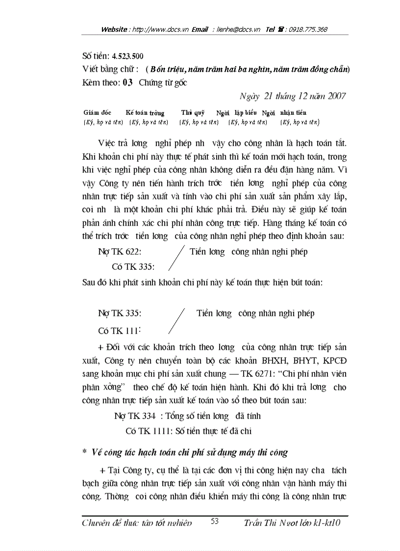 image for page Hoàn thiện phương pháp kế toán chi phí xây lắp tại Công ty Cổ phần xây dựng số 5 trong điều kiện vận dụng hệ thống chuẩn mực kế toán Việt Nam