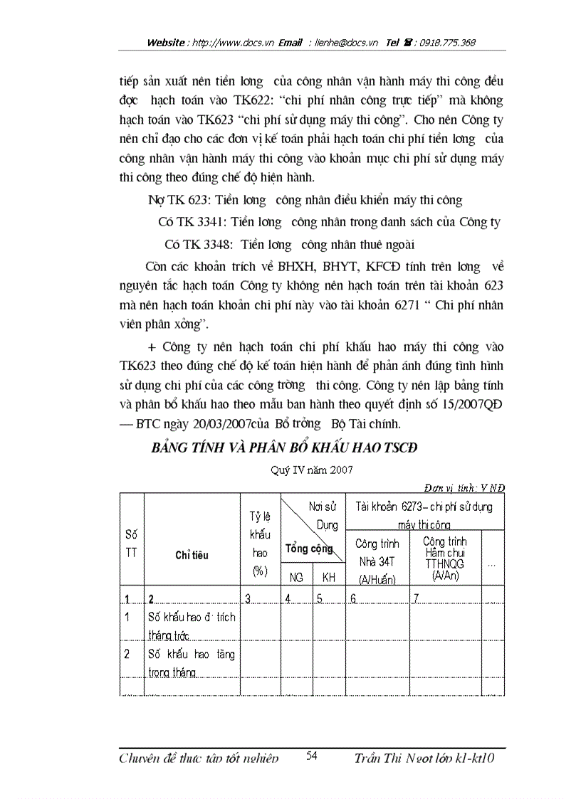 image for page Hoàn thiện phương pháp kế toán chi phí xây lắp tại Công ty Cổ phần xây dựng số 5 trong điều kiện vận dụng hệ thống chuẩn mực kế toán Việt Nam