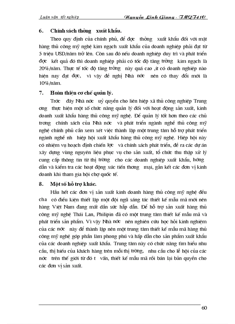 image for page Một số biện pháp phát triển thị trường xuất khẩu hàng thủ công mỹ nghệ tại Công ty XNK BAROTEX