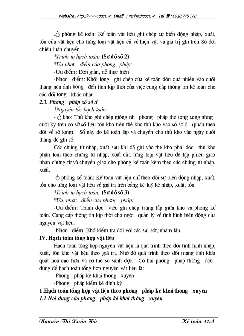 image for page Lý luận chung về công tác kế toán nguyên vật liệu với việc nâng cao hiệu quả sử dụng nguyên vật liệu trong doanh nghiệp