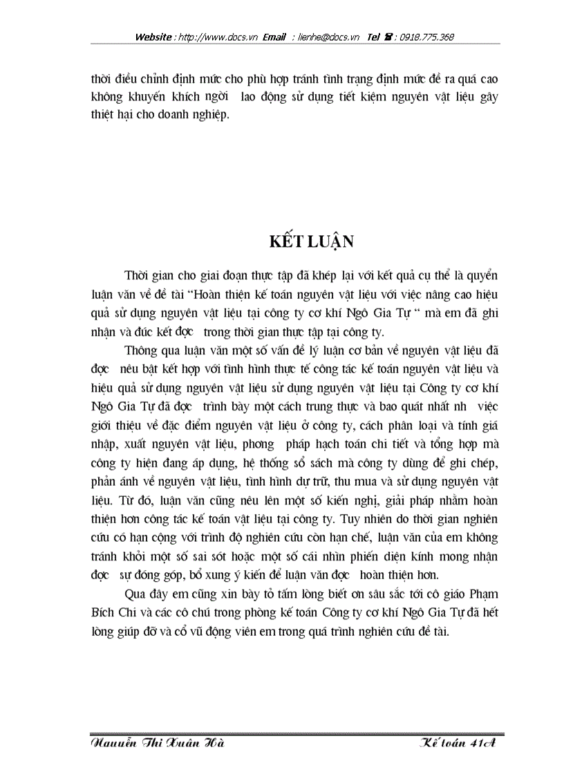 image for page Lý luận chung về công tác kế toán nguyên vật liệu với việc nâng cao hiệu quả sử dụng nguyên vật liệu trong doanh nghiệp