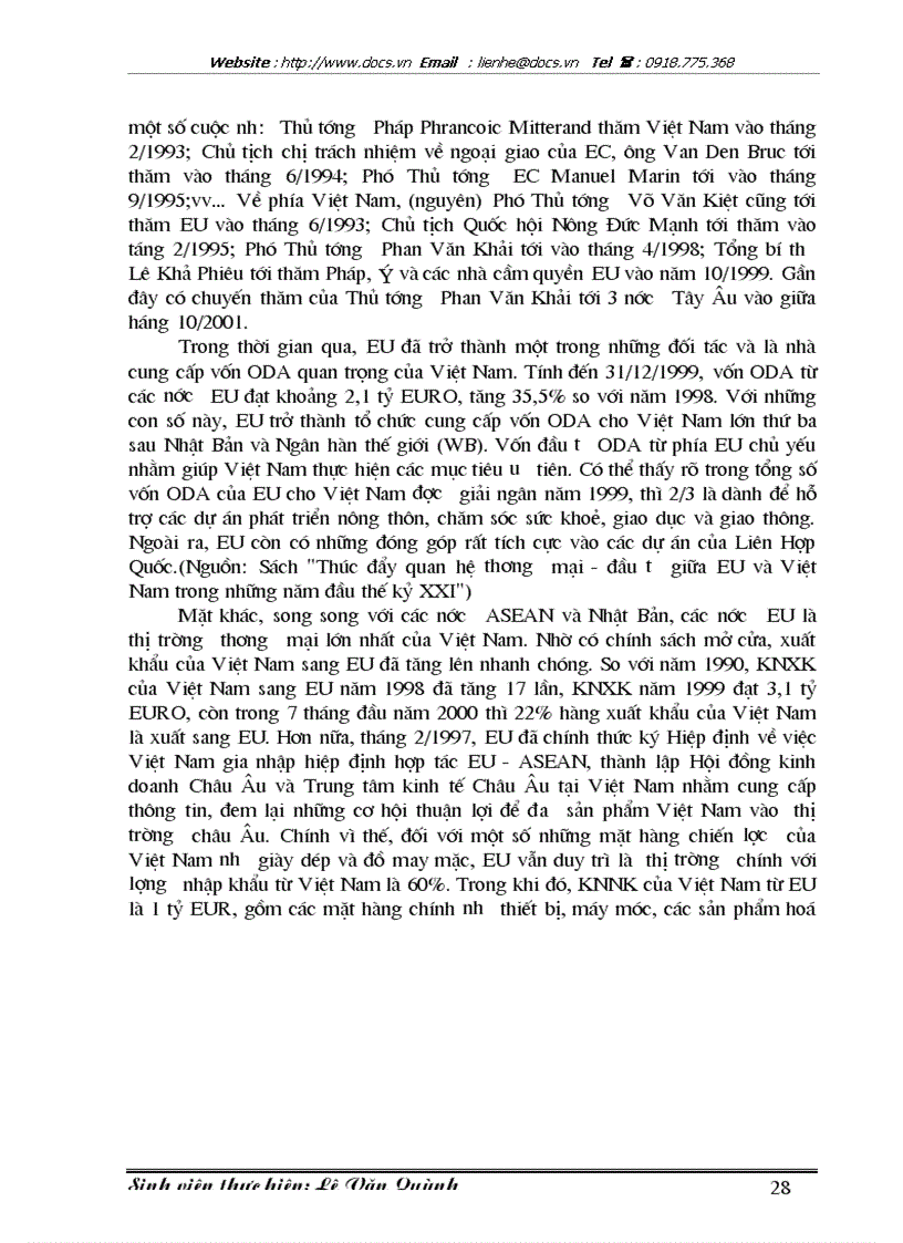 image for page Đầu tư trực tiếp nước ngoài của EU vào Việt Nam Thực trạng và giải pháp