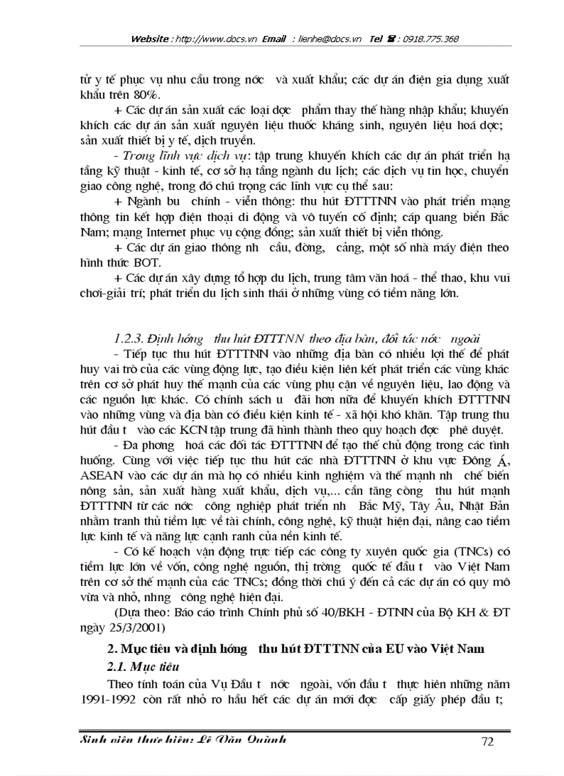 image for page Đầu tư trực tiếp nước ngoài của EU vào Việt Nam Thực trạng và giải pháp