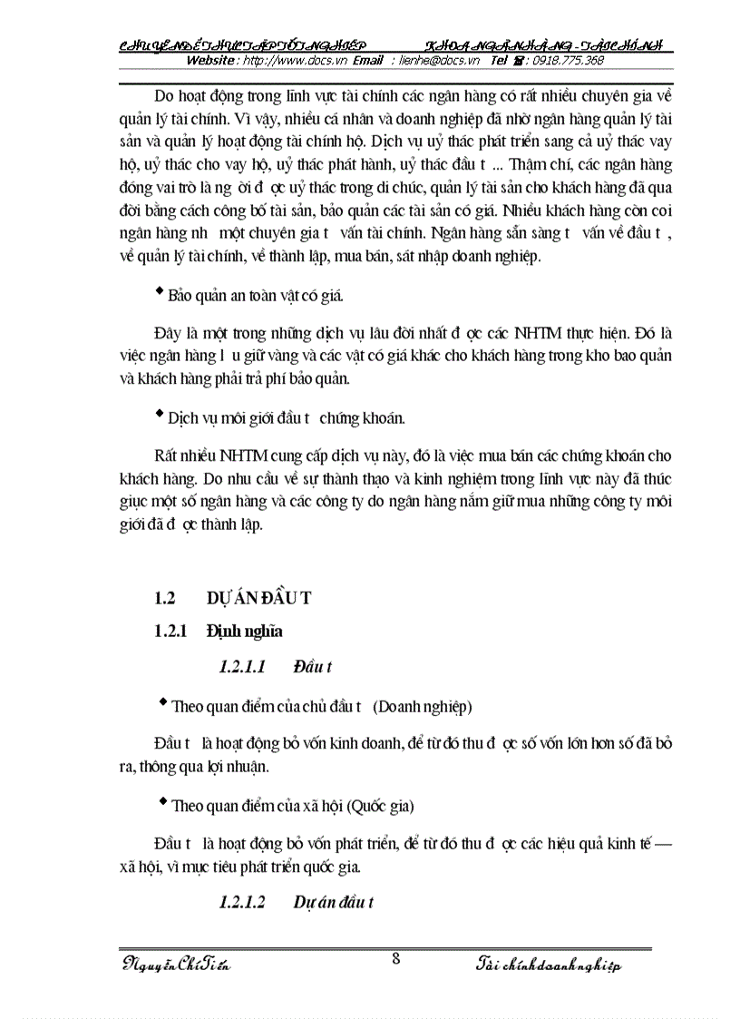 image for page Nâng cao chất lượng thẩm định tài chính dự án đầu tư tại Chi nhánh NHNo PTNT Nam Hà Nội