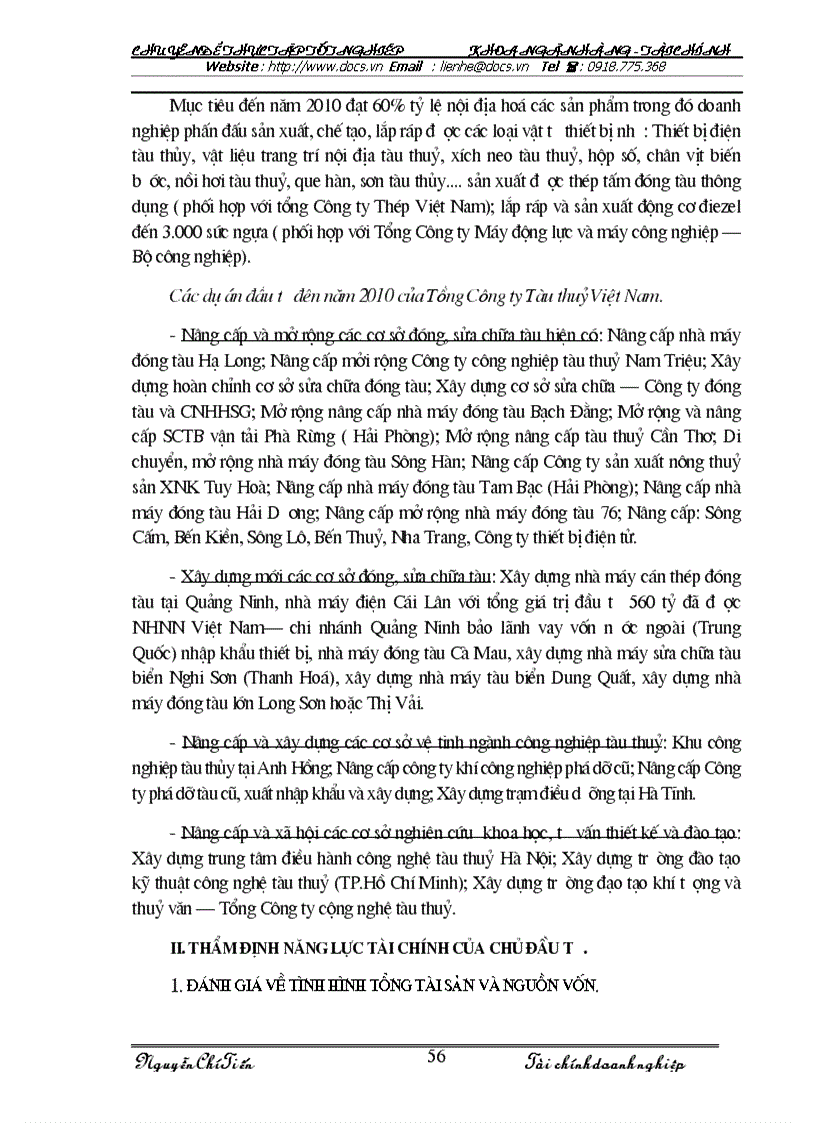 image for page Nâng cao chất lượng thẩm định tài chính dự án đầu tư tại Chi nhánh NHNo PTNT Nam Hà Nội