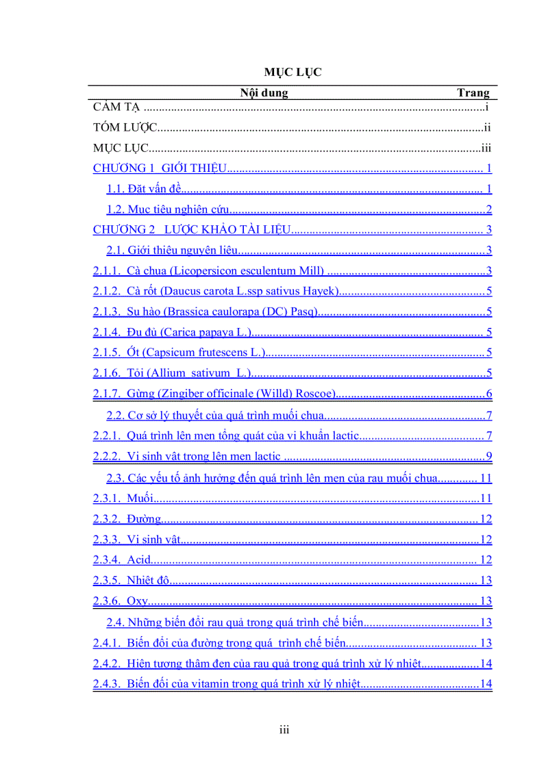 image for page Ứng dụng vi sinh vật lên men lactic trong sản phẩm salad cà chua