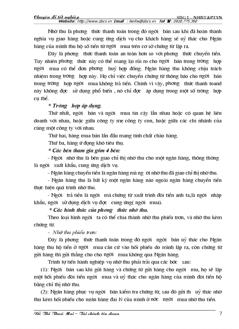 image for page Giải pháp mở rộng hoạt động thanh toán tín dụng chứng từ tại Sở GDI Ngân hàng ĐT PTVN và một số kiến nghị