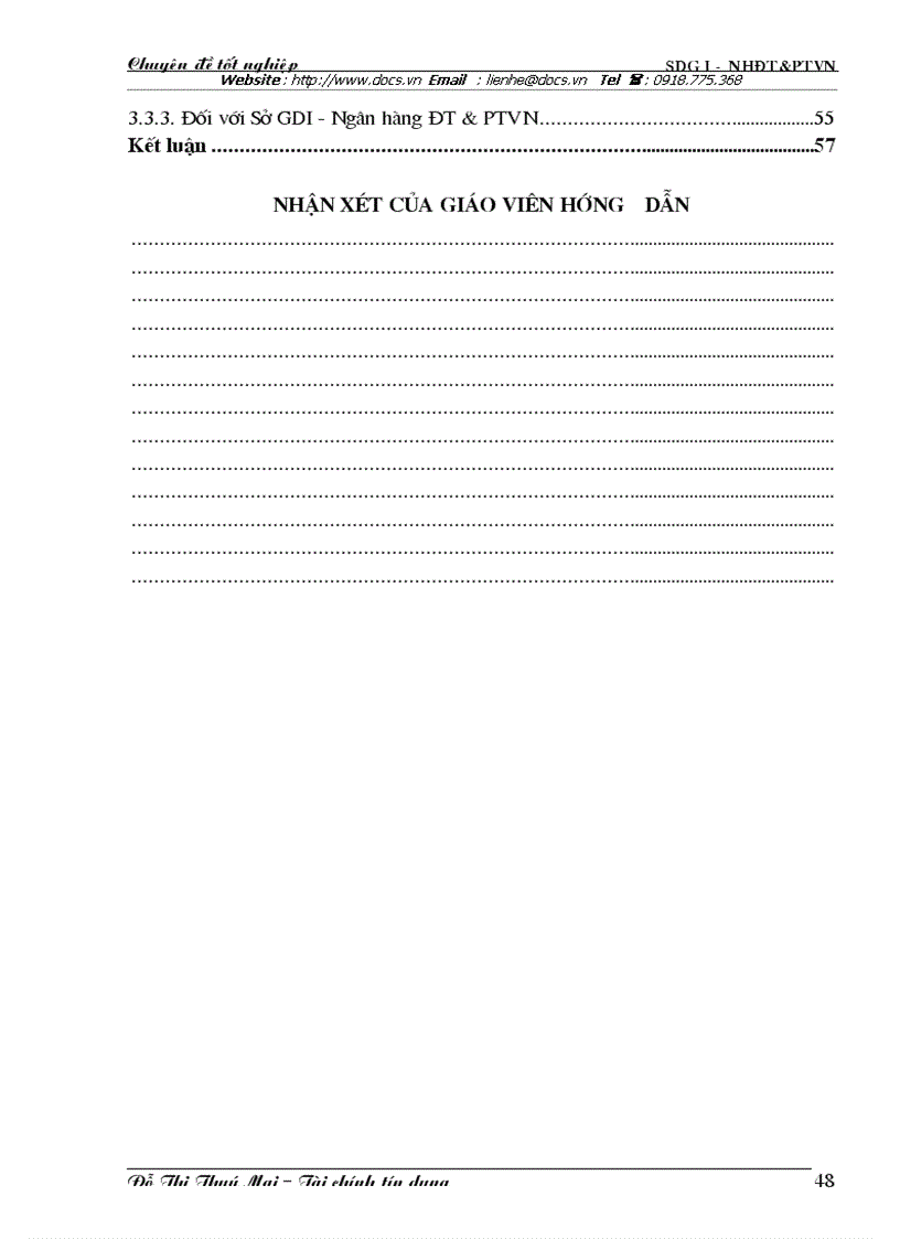 image for page Giải pháp mở rộng hoạt động thanh toán tín dụng chứng từ tại Sở GDI Ngân hàng ĐT PTVN và một số kiến nghị