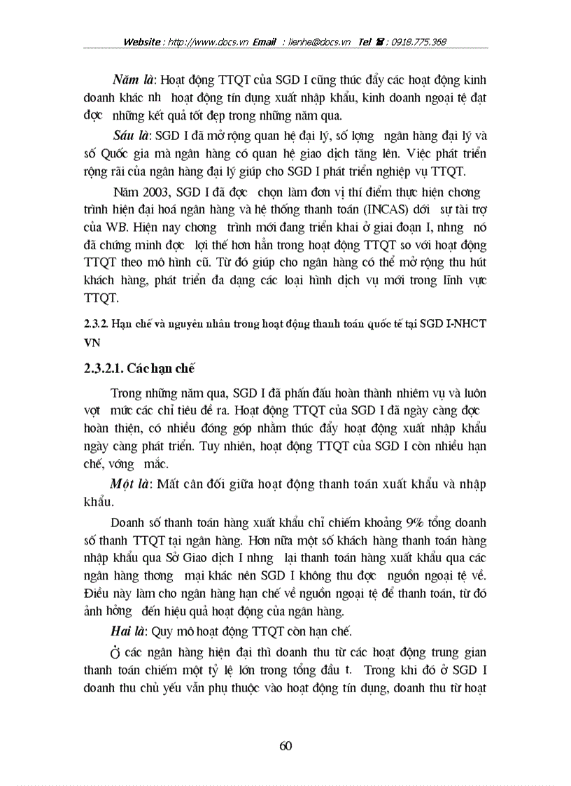 image for page Giải pháp mở rộng hoạt động thanh toán quốc tế tại Sở giao dịch I Ngân hàng Công thương Việt Nam