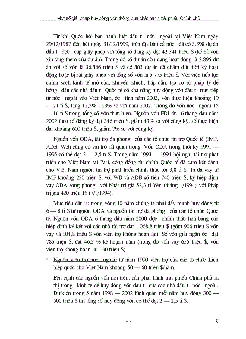 image for page Hoàn thiện cơ chế huy động vốn thông qua phát hành trái phiếu Chính phủ ở KBNN Hà Tây