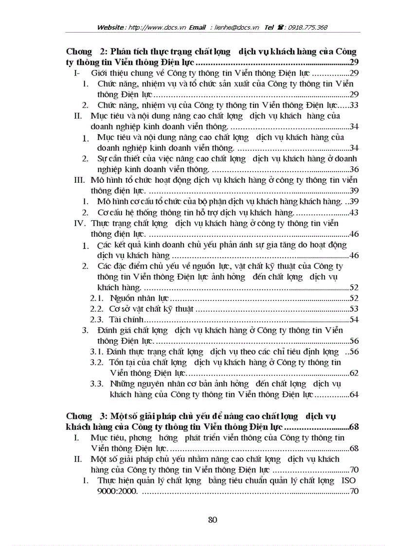 image for page Một số giải pháp để nâng cao chất lượng dịch vụ khách hàng ở Công ty Thông tin viễn thông điện lực