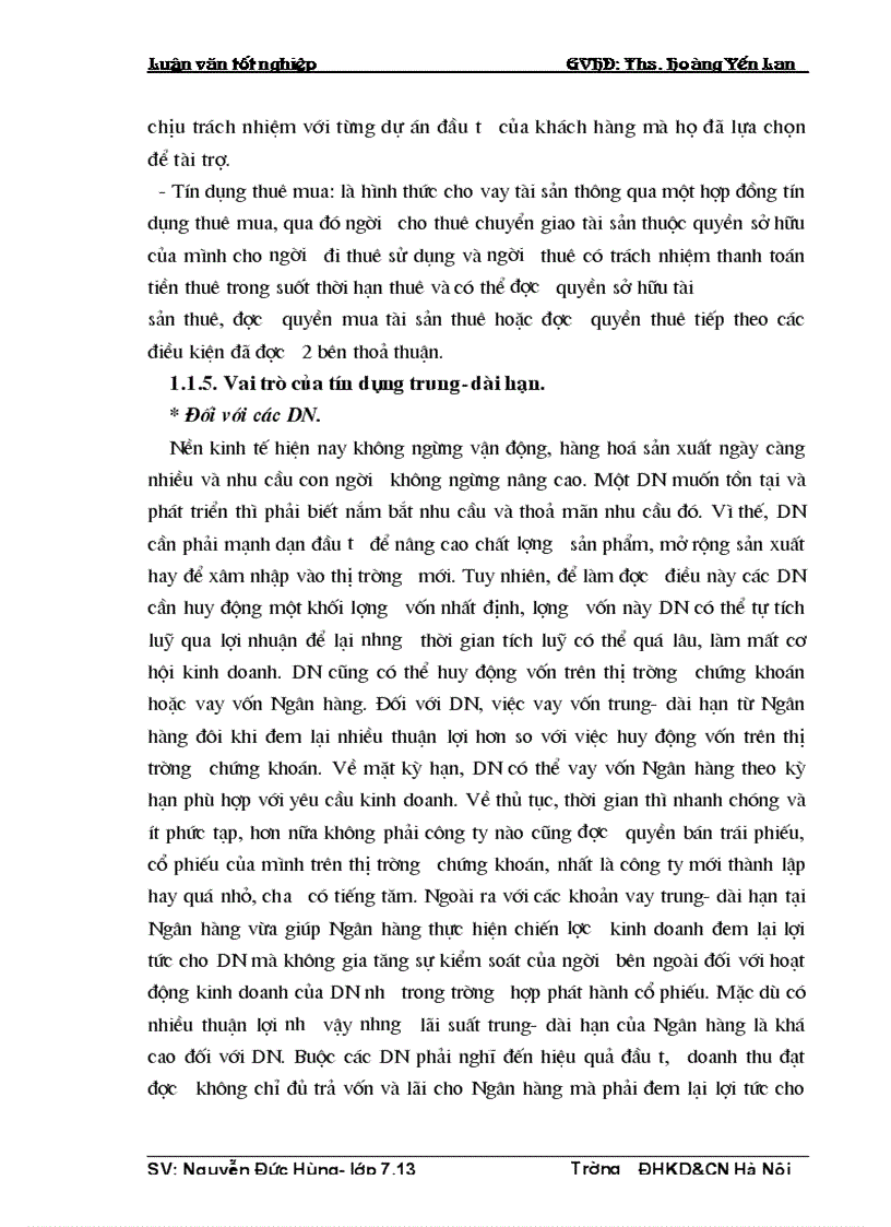 image for page Một số giải pháp nâng cao chất lượng tín dụng trung dài hạn tại Chi nhánh Ngân hàng ĐT PT Hải Dương