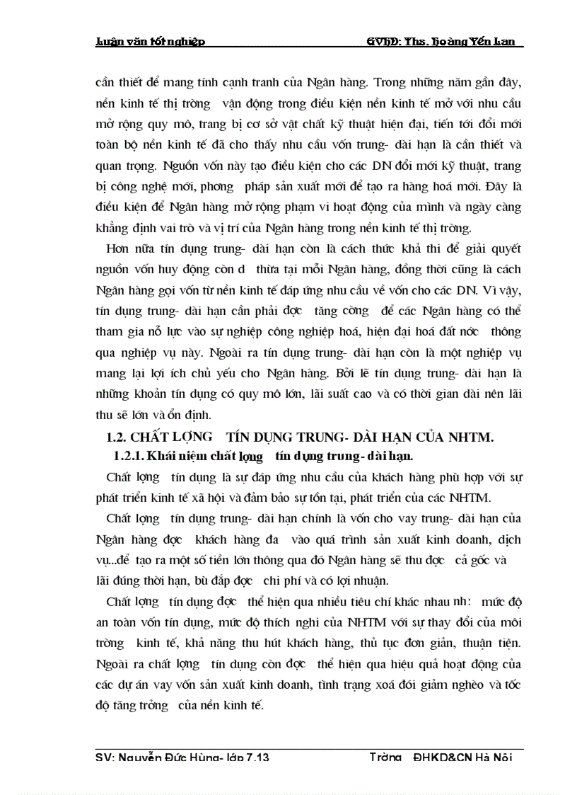 image for page Một số giải pháp nâng cao chất lượng tín dụng trung dài hạn tại Chi nhánh Ngân hàng ĐT PT Hải Dương