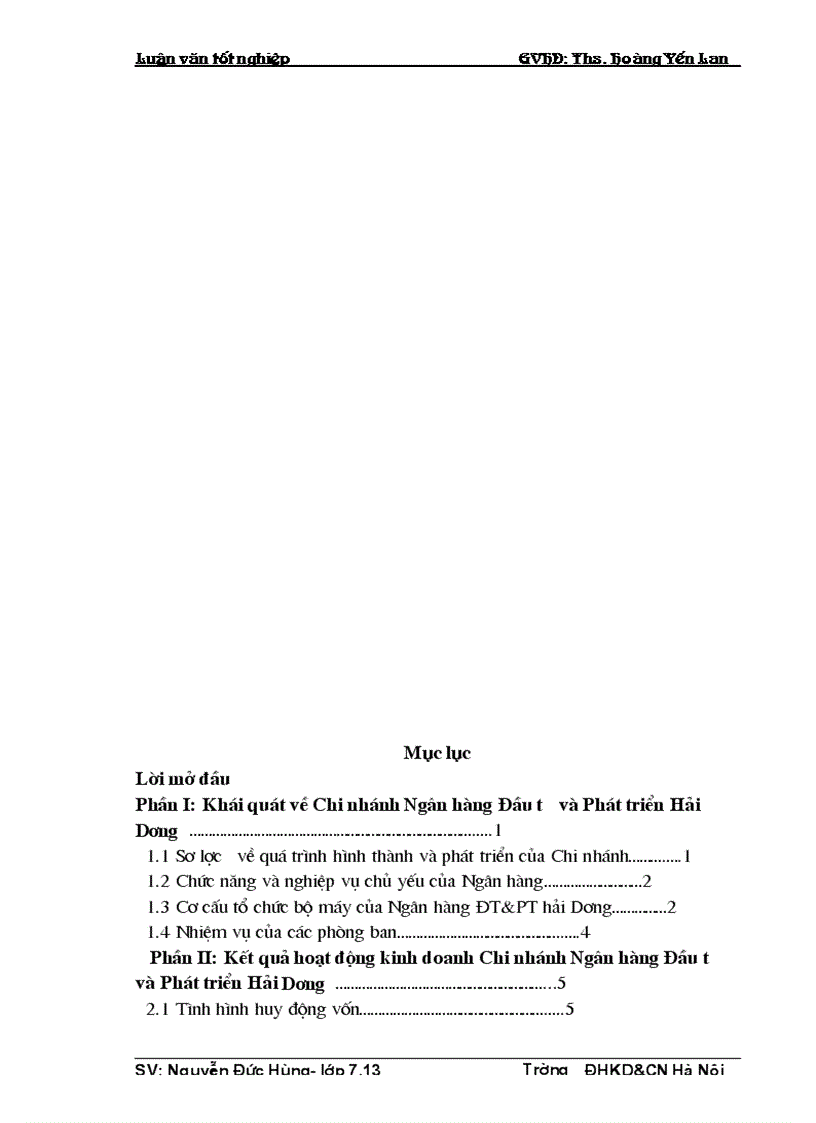 image for page Một số giải pháp nâng cao chất lượng tín dụng trung dài hạn tại Chi nhánh Ngân hàng ĐT PT Hải Dương