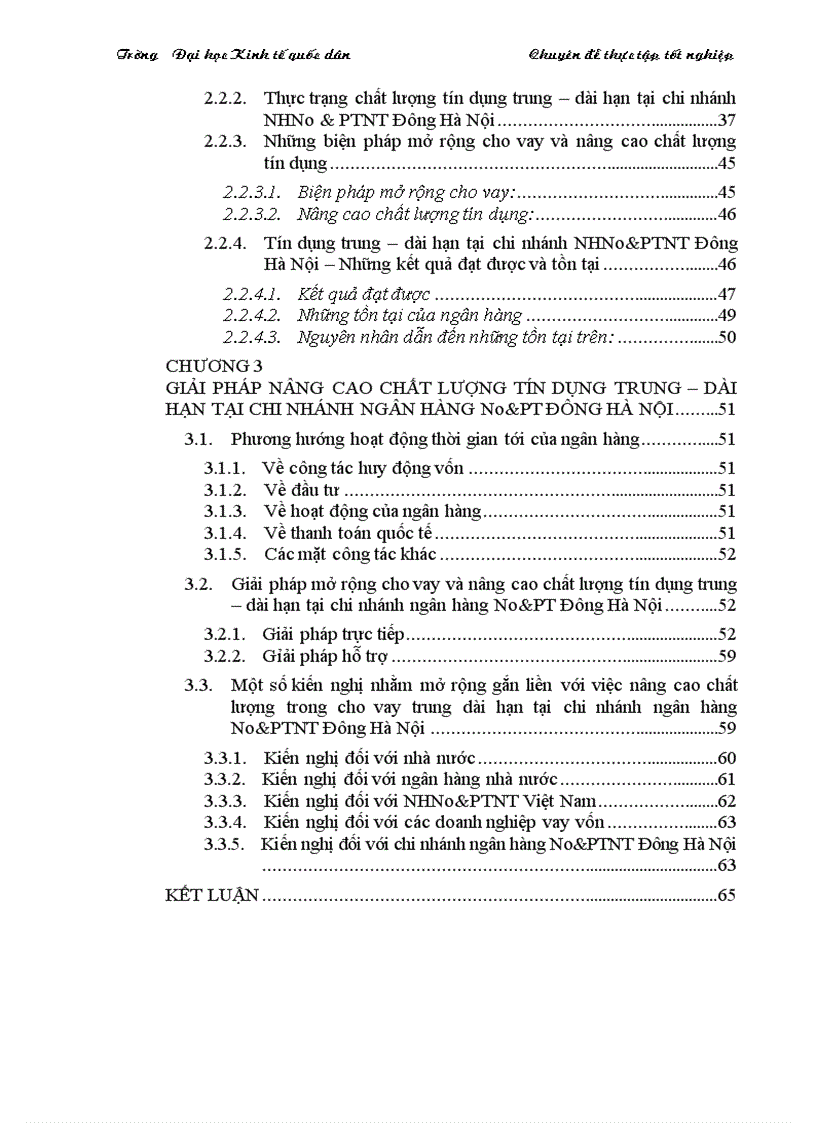 image for page NÂNG CAO CHẤT LƯỢNG TÍN DỤNG TRUNG DÀI HẠN TẠI CHI NHÁNH NGÂN HÀNG No PT ĐÔNG HÀ NỘI