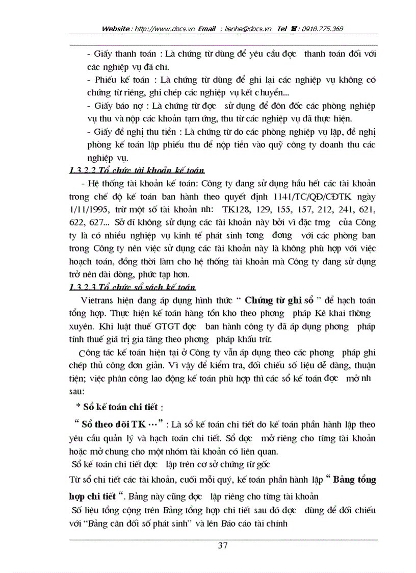 image for page Hoàn thiện kế toán xác định kết quả hoạt động kinh doanh và phân phối lợi nhuận tại Công ty giao nhận kho vận ngoại thương