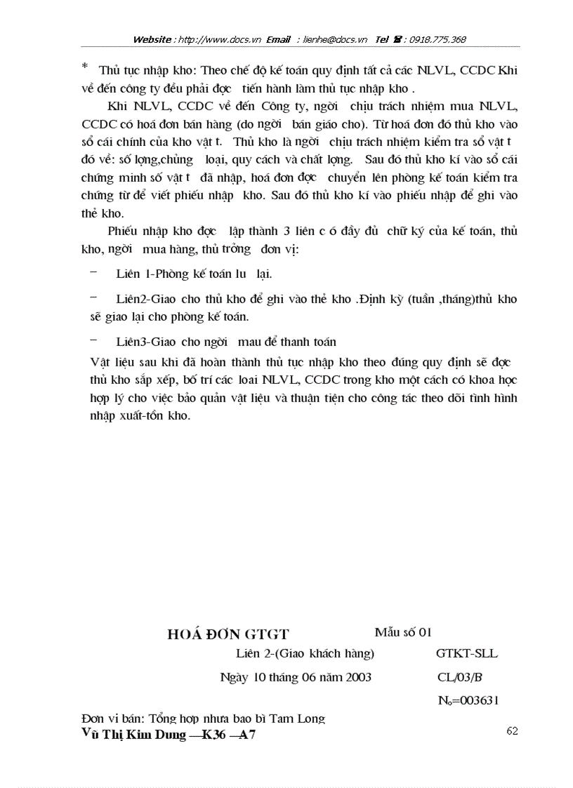 image for page Kế toán nguyên liệu vật liệu vật liệu và công cụ dụng cụ tại Công ty Thương Mại Xây Dựng Bạch Đằng