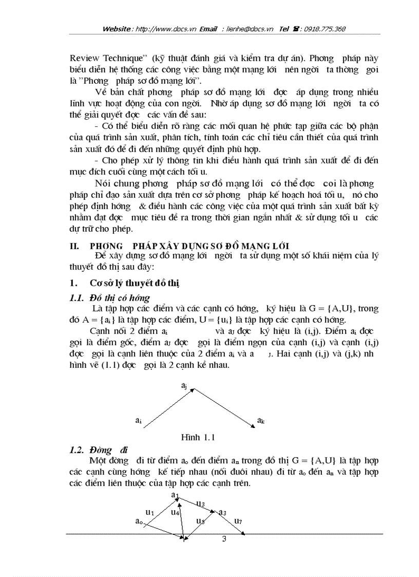 image for page Áp dụng phương pháp sơ đồ mạng lưới trong quy trình xuất hàng tại kho B1 Công ty xăng dầu Phú Thọ