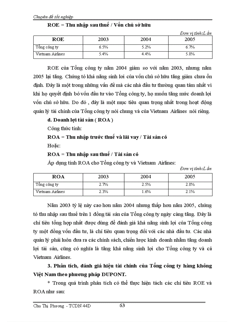 image for page Phân tích tài chính và nâng cao hiệu quả tài chính của Tổng công ty Hàng không Việt Nam